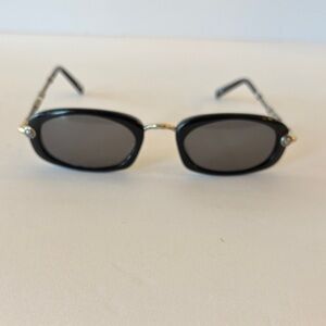 Brighton Stylish Silver and Black Sunglasses
